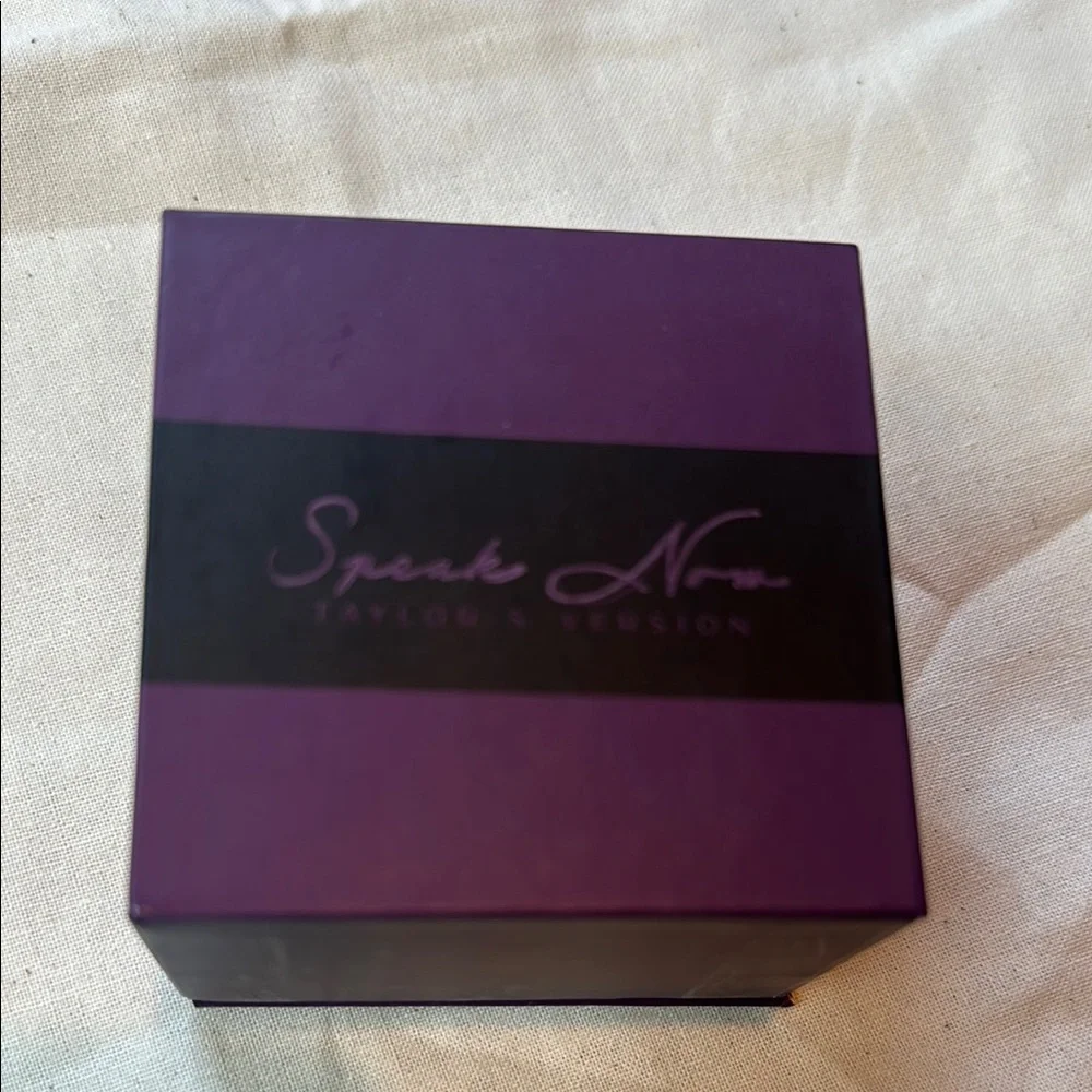 Taylor Swift Speak Now Edition Box Purple and Black
